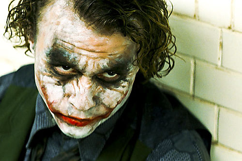 Heath ledger le joker the dark knight