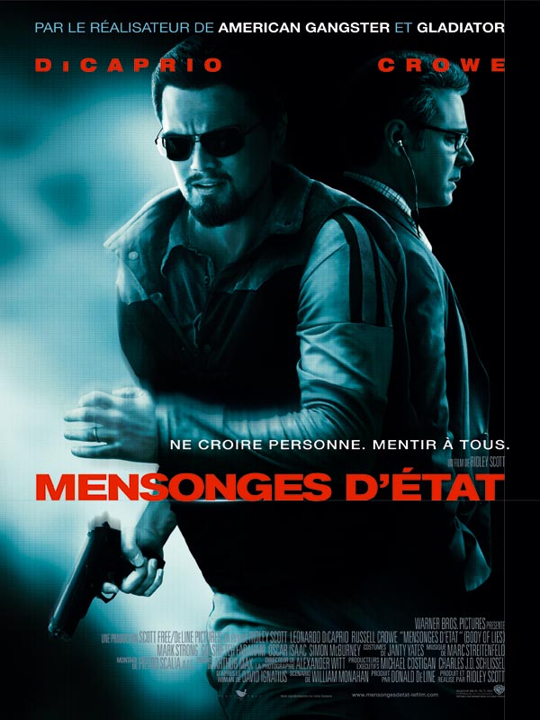 Mensonges d'etat russel crowe leonardo dicaprio ridley scott