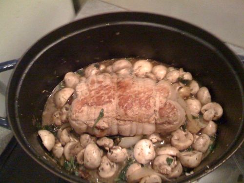 Roti de veau christophe ducamp