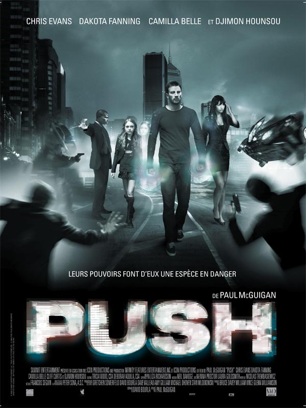 Push paul mcguigan chris evans dakota fanning djimon hounsou camilla bell