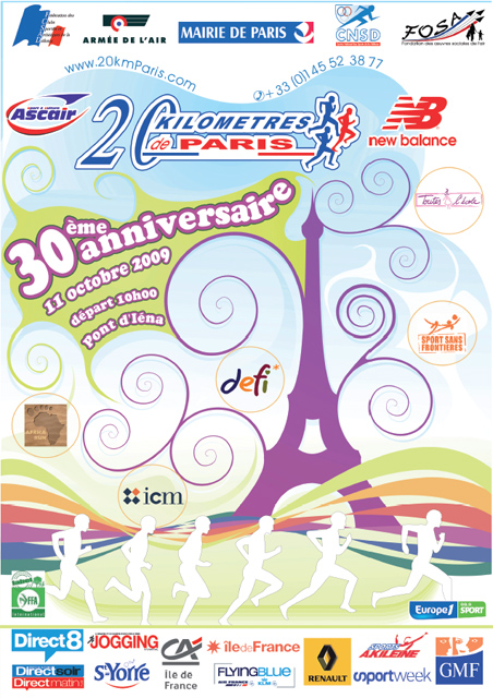 20KmDeParis_Affiche2009