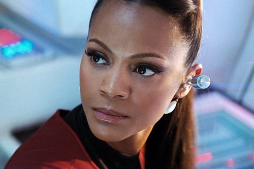 Zoe saldana star trek