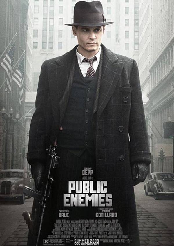 Public enemies johnny depp michael mann