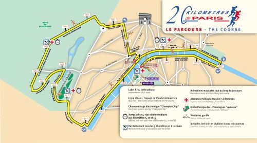 Parcours 20 km 2009