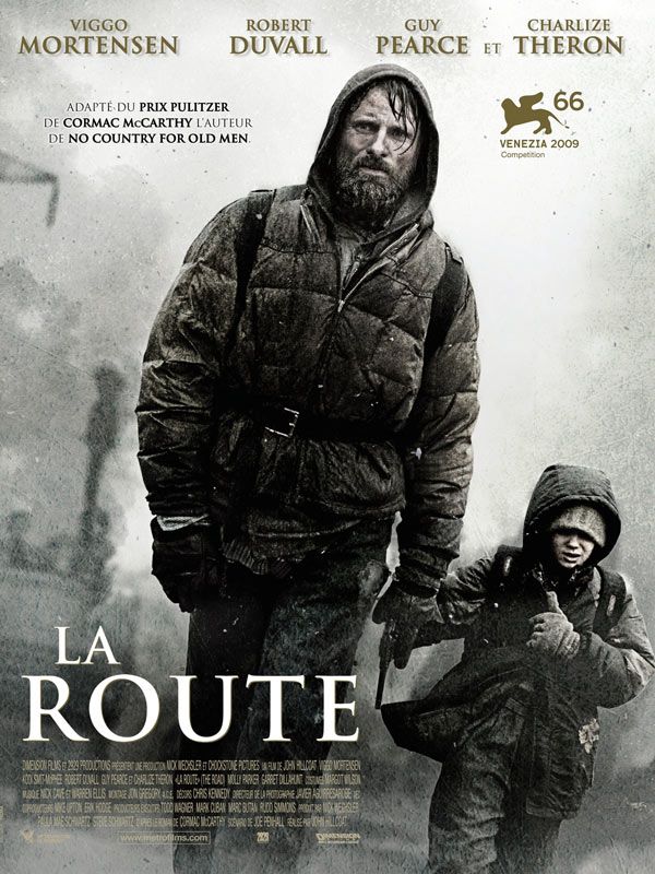 La route john hillcoat viggo mortensen guy pearce charlize theron kodi smit-mcphee affiche