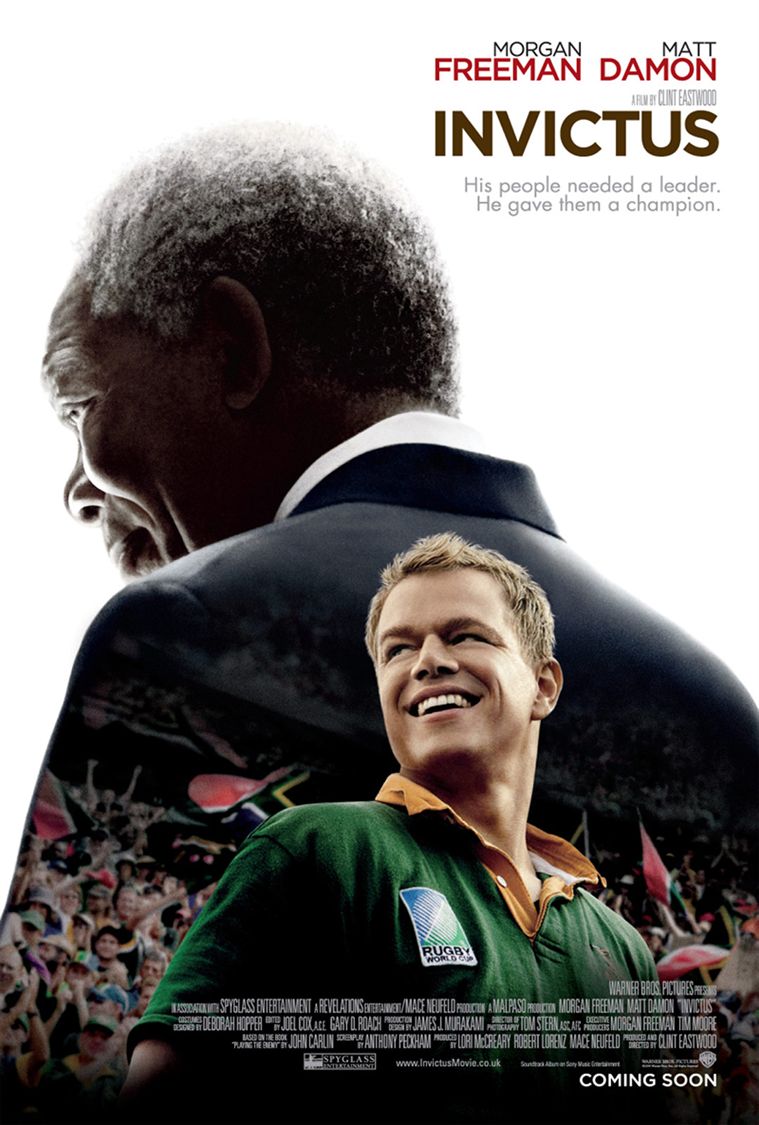 Invictus clint eastwood matt damon morgan freeman