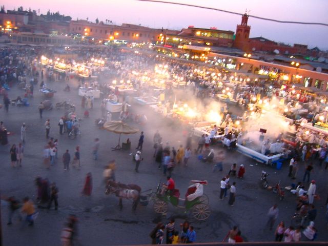 Marrakech market
