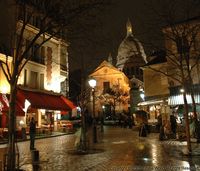 Place du tertre sacre coeur