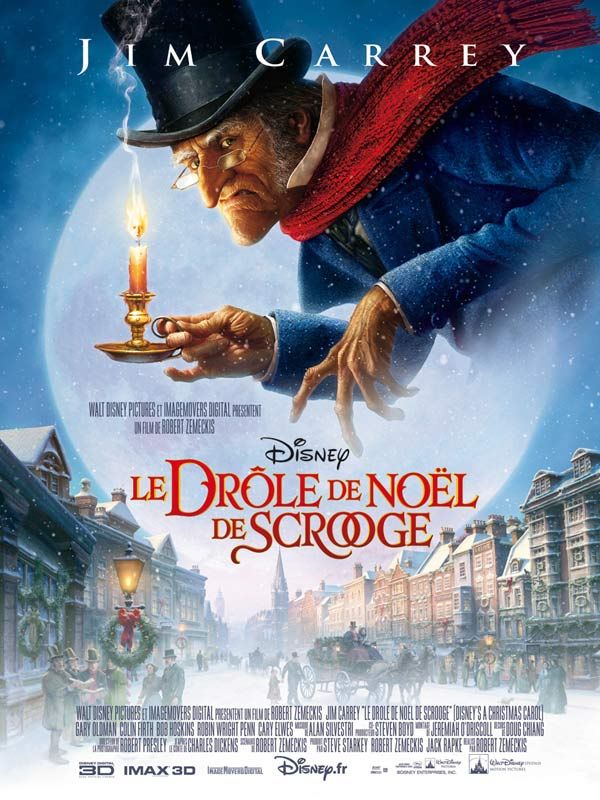 Le drole de noel de scrooge robert zemeckis jim carey gary oldman