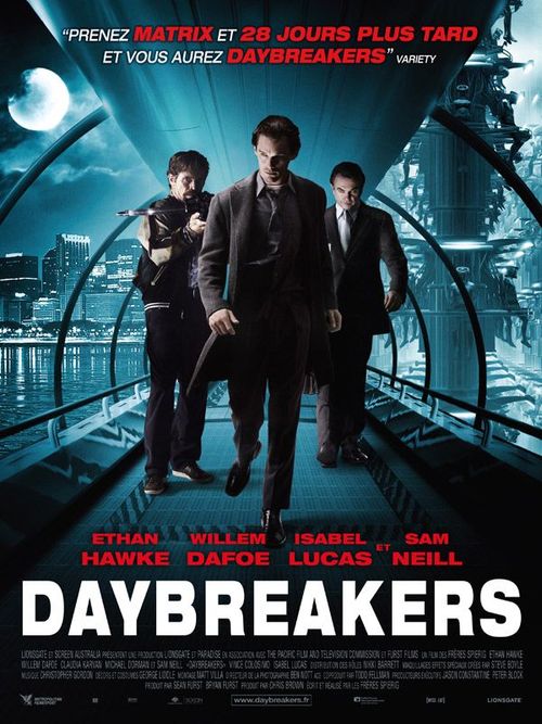 Daybreakers ethan hawke willem dafoe sam neill michael peter spierig