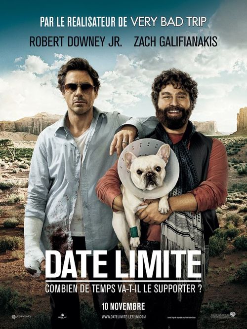 Date limite robert downey jr zach galifianakis todd phillips