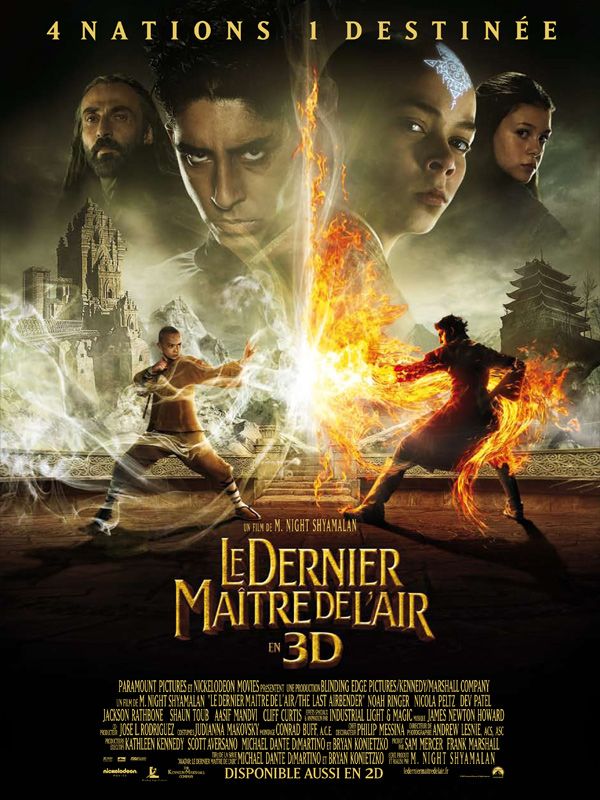 Le dernier maitre de l'air 3D dev patel noah ringer jackson rathbone nicola peltz