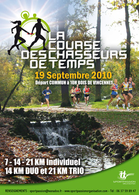 Course des chasseurs de temps 2010 vincennes