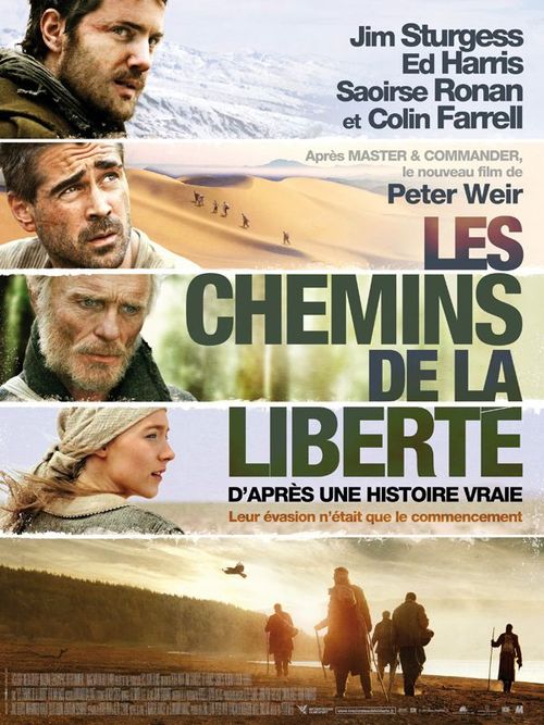 Les-chemins-de-la-liberte-peter weir jim sturgess ed harris saoirse ronan colin farrell