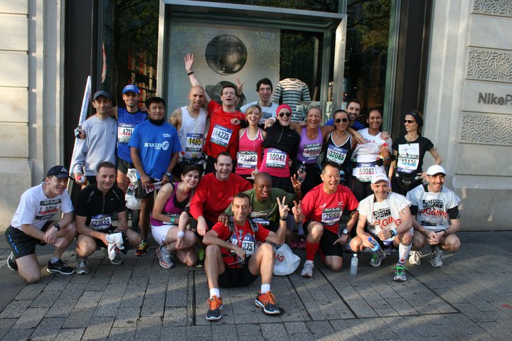 Nike Running Club en force au Marathon de Paris