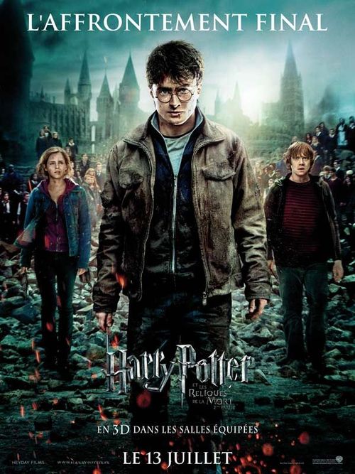 Harry potter les reliques de la mort partie 2 daniel radcliffe emma watson david yates rupert grint