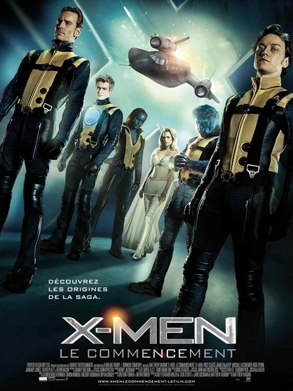 X-men le commencement matthew vaughn james mcavoy michael fassbender