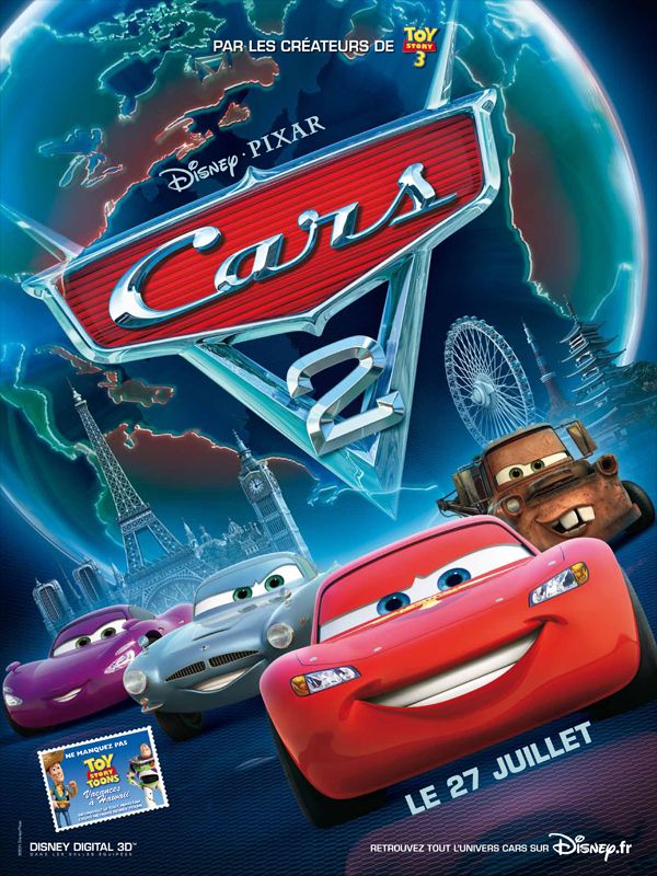 Cars 2 john lasseter owen wilson michael caine emily mortimer