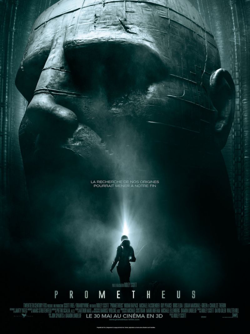 Prometheus ridley scott noomi rapace michael fassbender