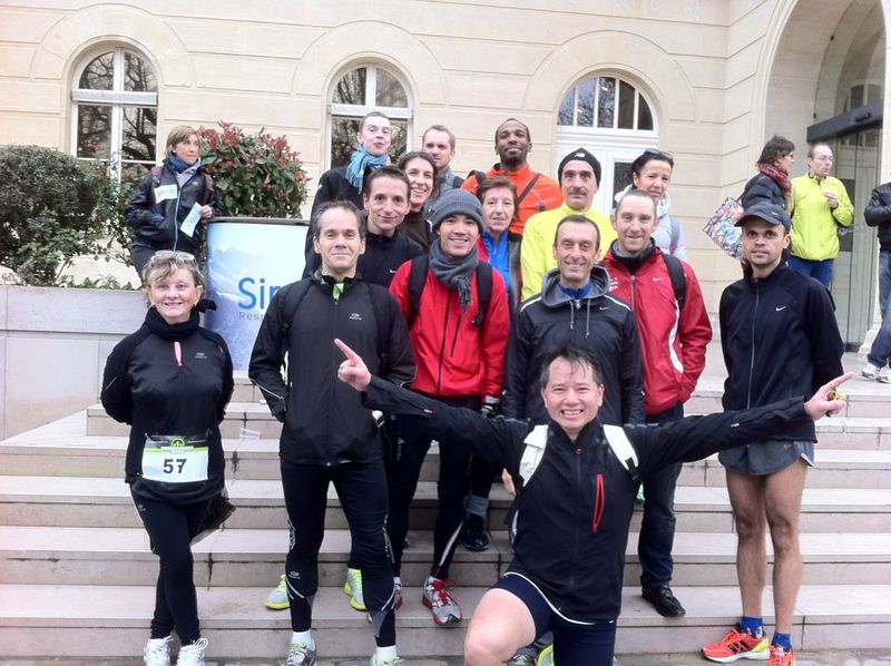 10 km du 14eme avec les copains