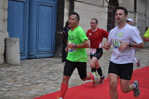 Course du Château de Vincennes arrivée Stephane Stutz Nicolas Kowalski 03 juin 2012