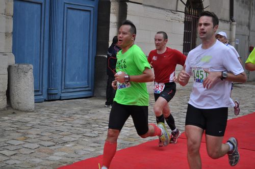 Course du Château de Vincennes arrivée Stephane Stutz Nicolas Kowalski 03 juin 2012