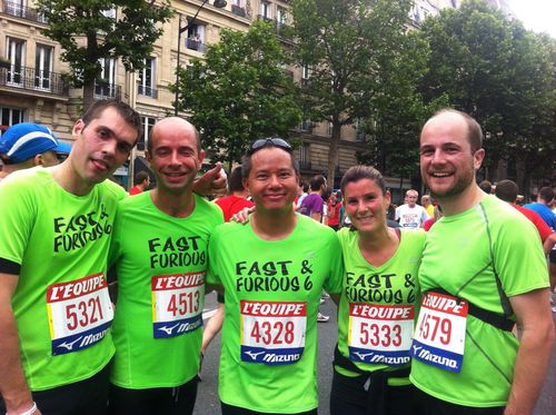 10 km de L'Equipe Fast and Furious Gebrejeje Tigrou Special K El Gerrouj Pascal Rousseau