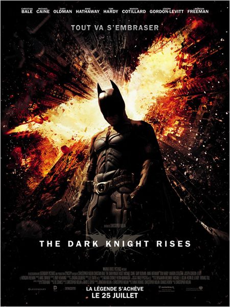 The dark knight rises christopher nolan christian bale