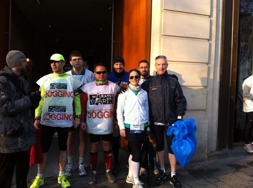 Marathon de paris 2013 tigrou nike running club paris
