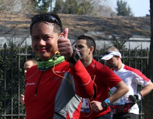 Marathon de paris giao tigrou anny anais keldai 2013