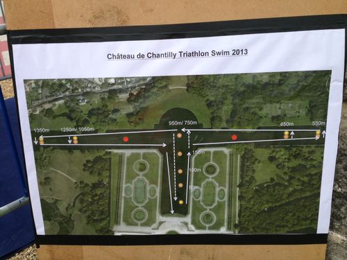 Parcours triathlon chantilly